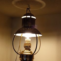 Antique Brass Lantern Kasmos Brenner Nautical Electric Lamp Brass Hanging Lantern