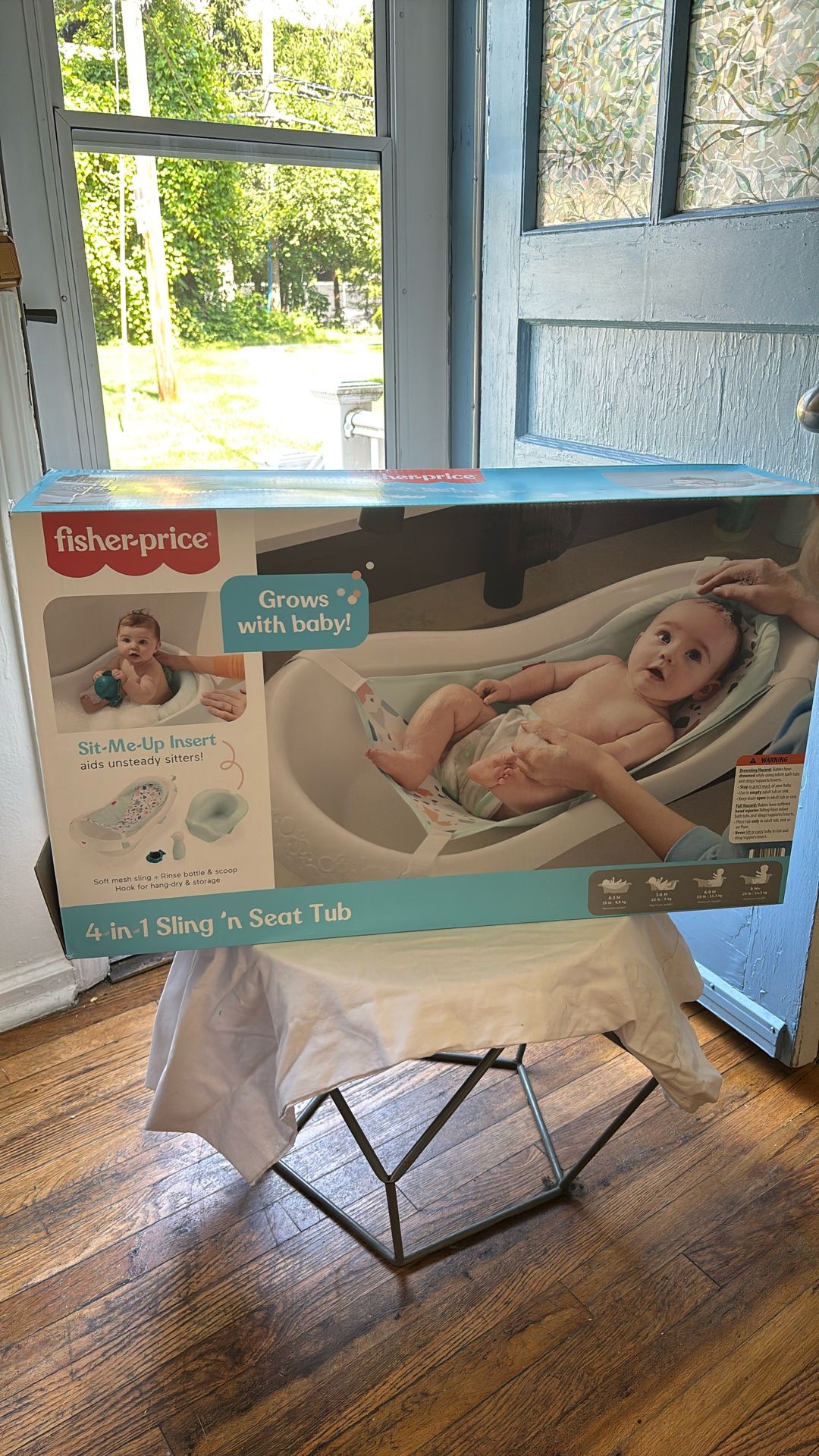 4-in-1 Grow W/ Baby Bathtub