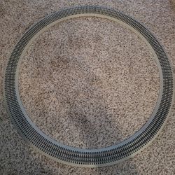 Lionel Fastrak Lot Of 8 Pieces Of O-36 Track, Forms Circle Layout