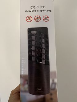 Sticky Bug Zapper Lamp