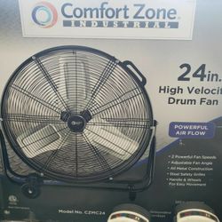 24" Metal Blade Industrial Fan. Ventilador Industrial 