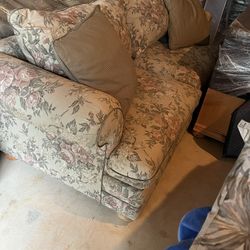 Sofa With Pillows 