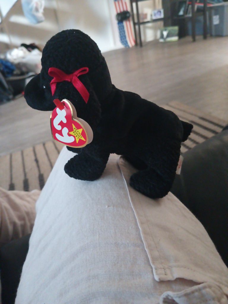 1997 GG Poodle Ty Beanie Baby Ultra Rare Find