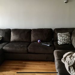 Brown Sectional Couch