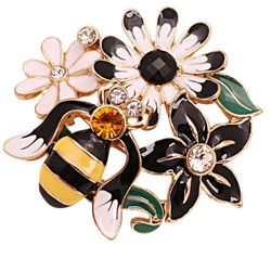 New Beautiful & Classic Unique Exquisite Enamel Brooch Pin Jewelry - Secret Garden