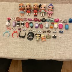 LOL dolls and accessories 
