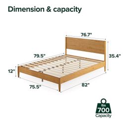 Bed With Mattress 