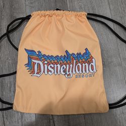 Disney Parks Disneyland Drawstring Cinch Backpack