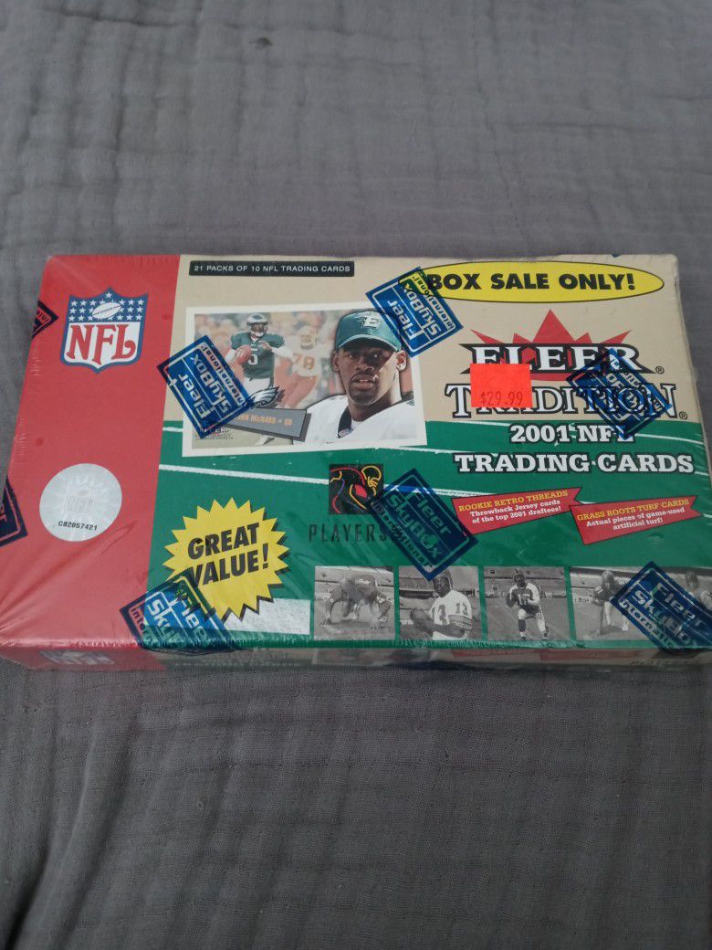 2001 NFL Trading Cards Brand New In The Box