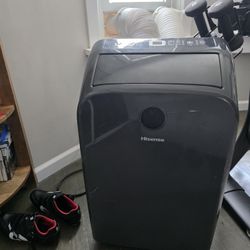 Hisense Dual Hose Portable AC (TURNS ON, NOT COOLING)