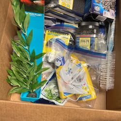 Assortment Of Fish Supplies