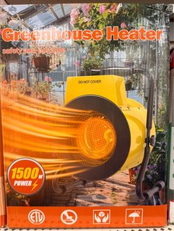 Portable Greenhouse Heater 1500W