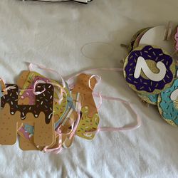 Free Donut Themed 1st Birthday Banners