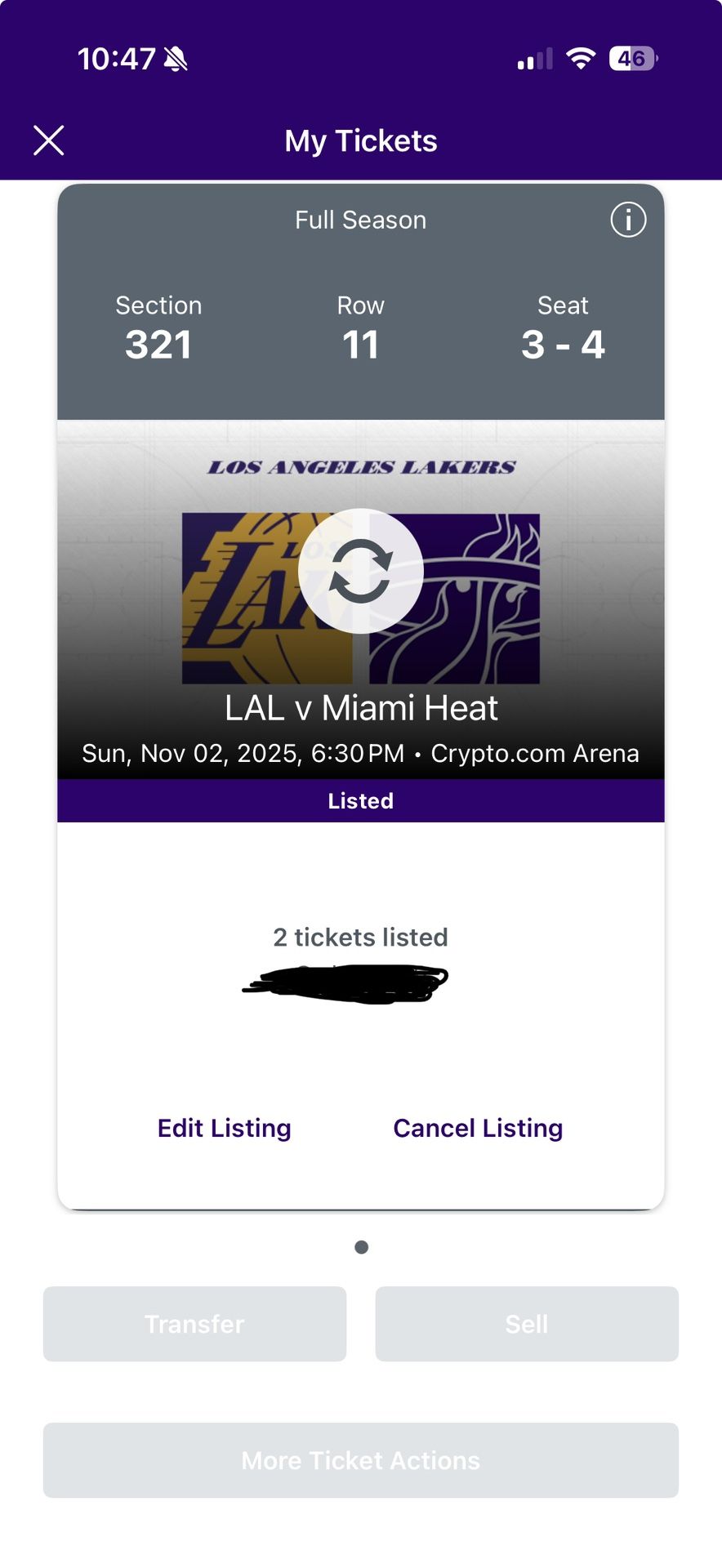 Lakers Tickets