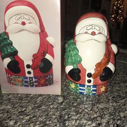 Large Santa Cookie Jar
