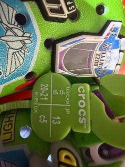 5C NEW Buzz lightyear crocs