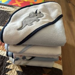 4 Baby Boy Bath Bath Towels 