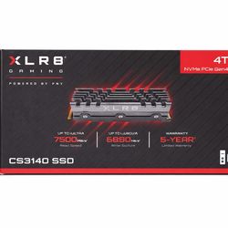4TB NVMe SSD (PNY XLR8 CS3140) – PS5 / Gaming PC