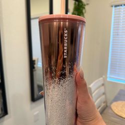 Pink Starbucks Tumbler Cup