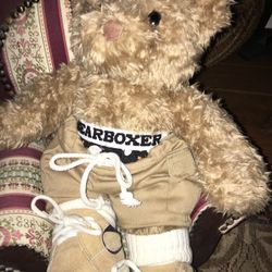 Teddy bears nearly new only for display on the guest bed also bear chairs