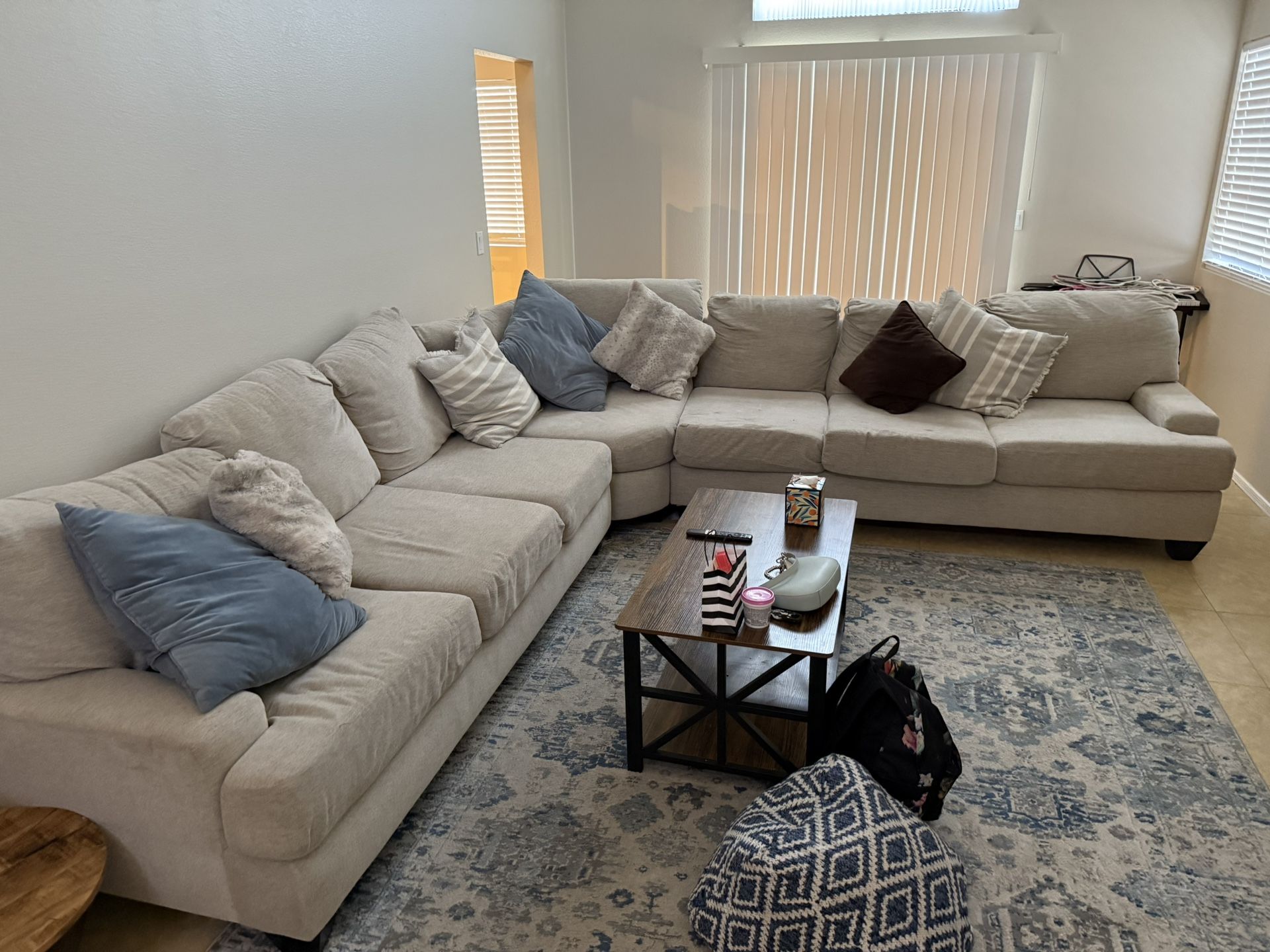 Large Sectional Couch.