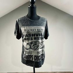 Small Nashville Preds Tee