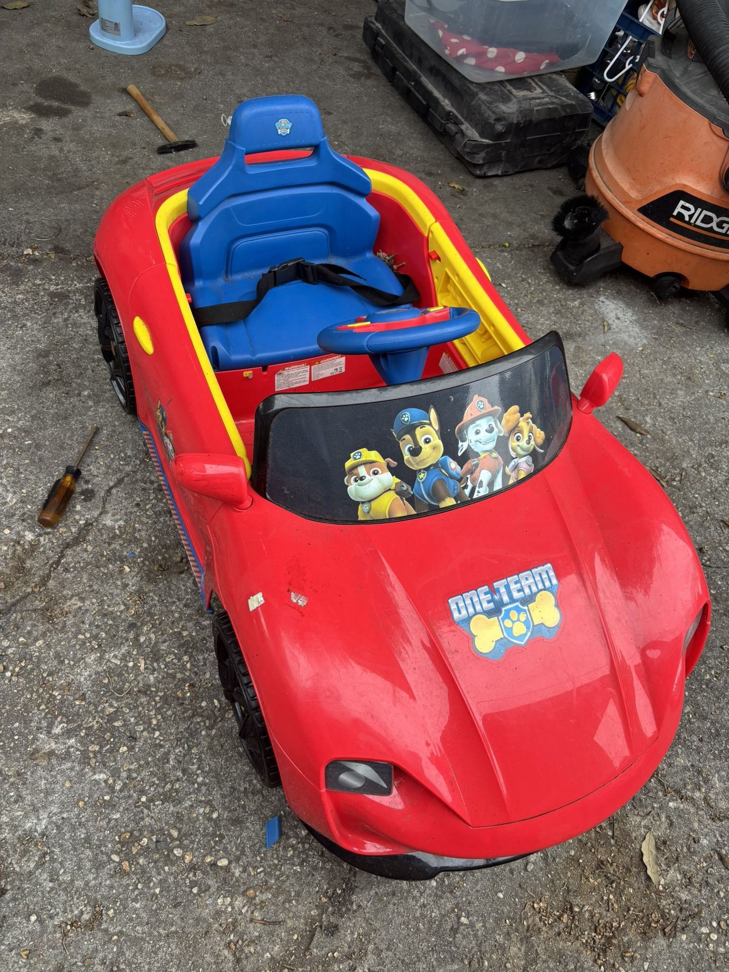 Paw Patrol Car