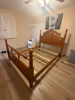 Queen bed frame