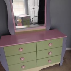 Girls Twin Bed Set