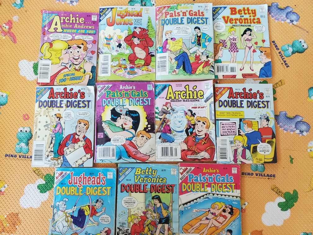 Archie digest library (collectible comics/magazine)