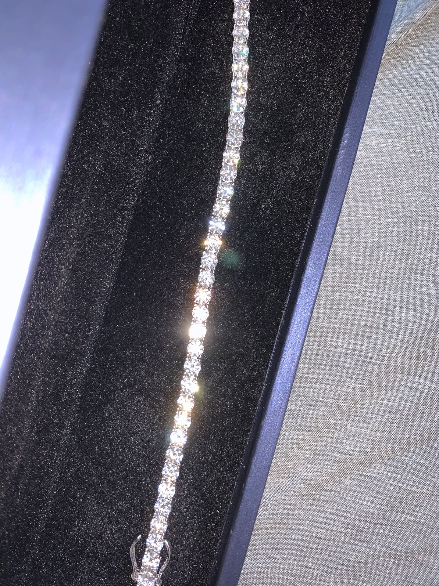 4mm Moissanite Tennis Bracelet