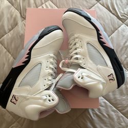 Medium Soft Pink Jordan 5