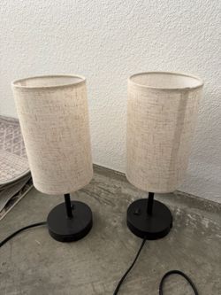 Matching lamps