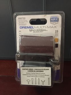 NEW In Box Dremel MM730 Oscillating Universal Tool Contour Sanding Accessory 15 Piece for Sale in Oak Forest IL OfferUp