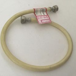 PVC faucet connector. 30” 1/2” x 1/2”. New