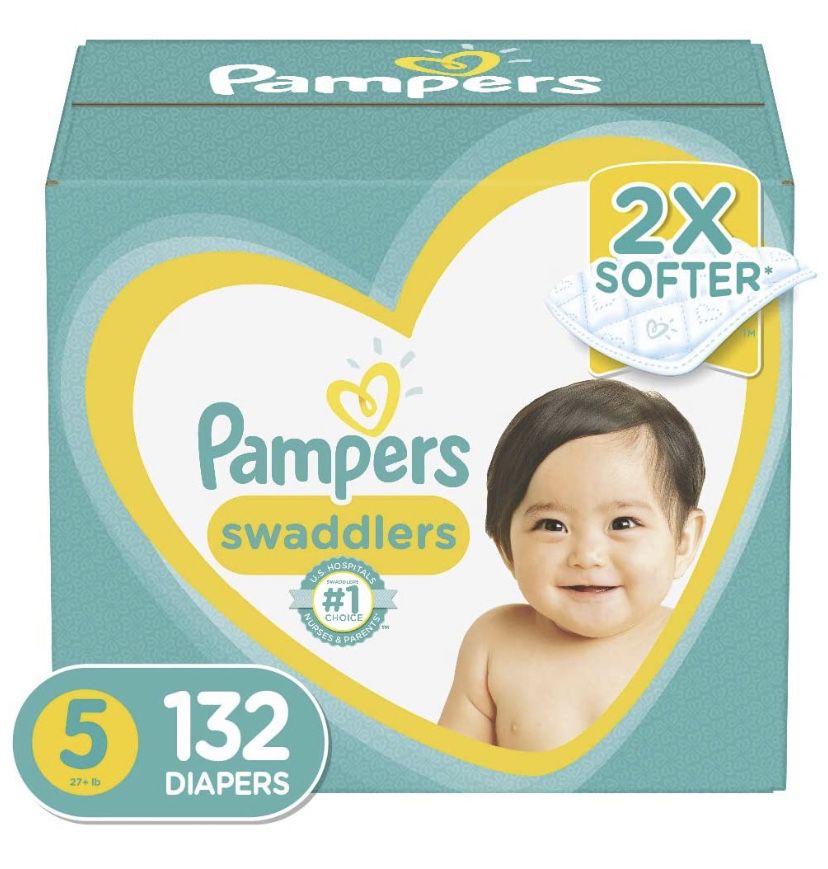 Pampers Swaddlers Size 5- Diapers - Pañales