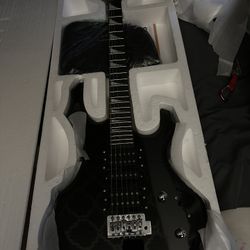 MOTOOS Burning Fire Electric Guitar