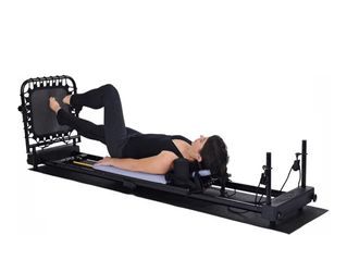 Aero Pilates Home Reformer W/Cardio Rebounder