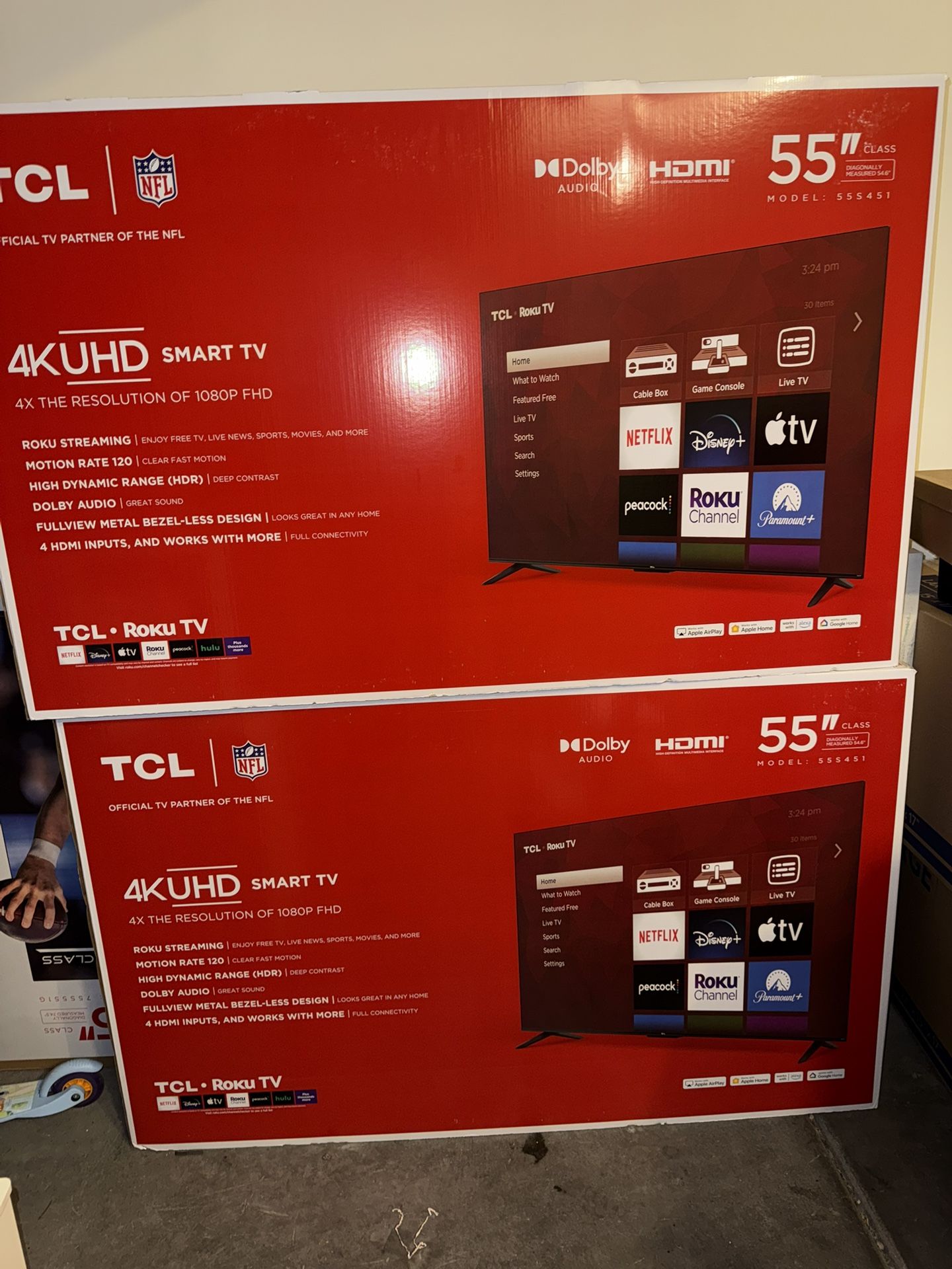 55 Inch TCL model 2055S451