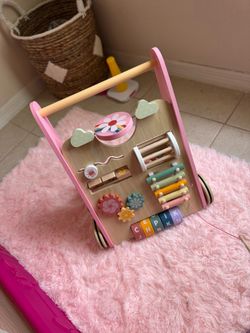 Wooden Baby Activity Walker