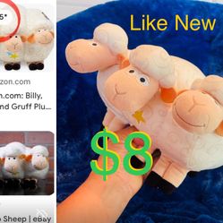 $8 Disney Pixar Toy Story 4 Sheep 🐑 Billy plushie 12”