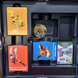 Pokémon TCG's Battle Academy box gets a 2022 update with Pikachu, Eevee and  Cinderace decks and Pokémon V cards