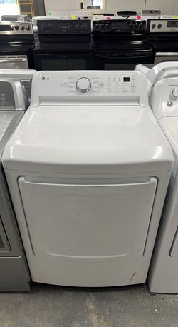 LG Dryer – Sensor Dry, Large Capacity – White