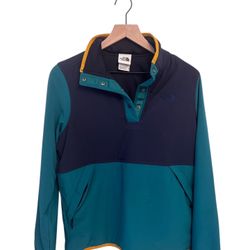 North Face Mountain 3.0 Pullover M Snap Insulated Sweatshirt Jacket Women’s  medium