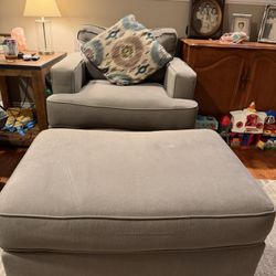 Chair & Ottoman 