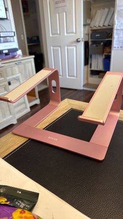 Free pink laptop stand