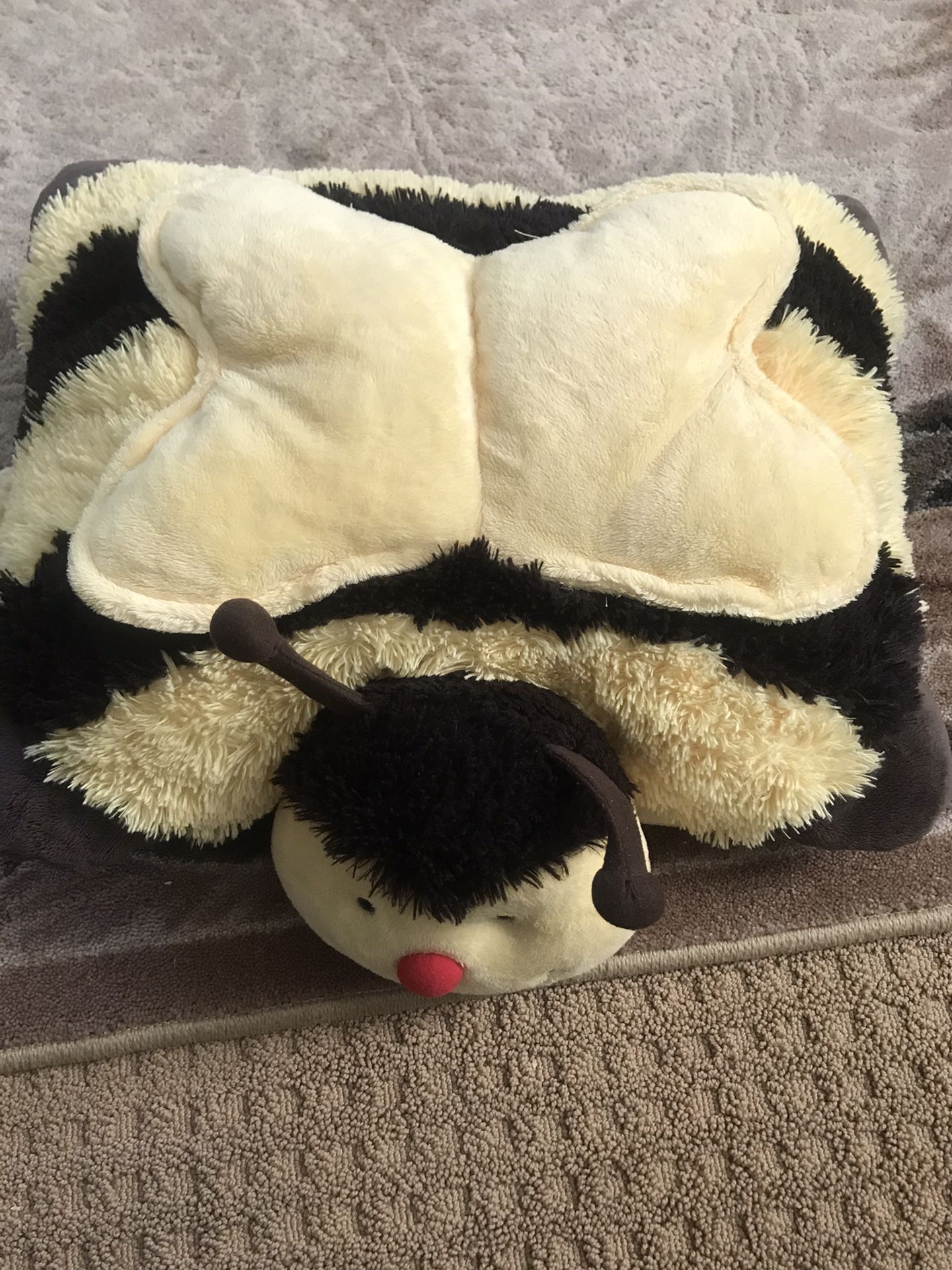 Plush Bumble Bee Pillow Pet