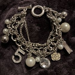 Channel No. 5 Multi charm Bracelet