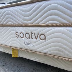 Saatva Bedroom Set - Mattress/4.75” Box Spring/Universal Frame