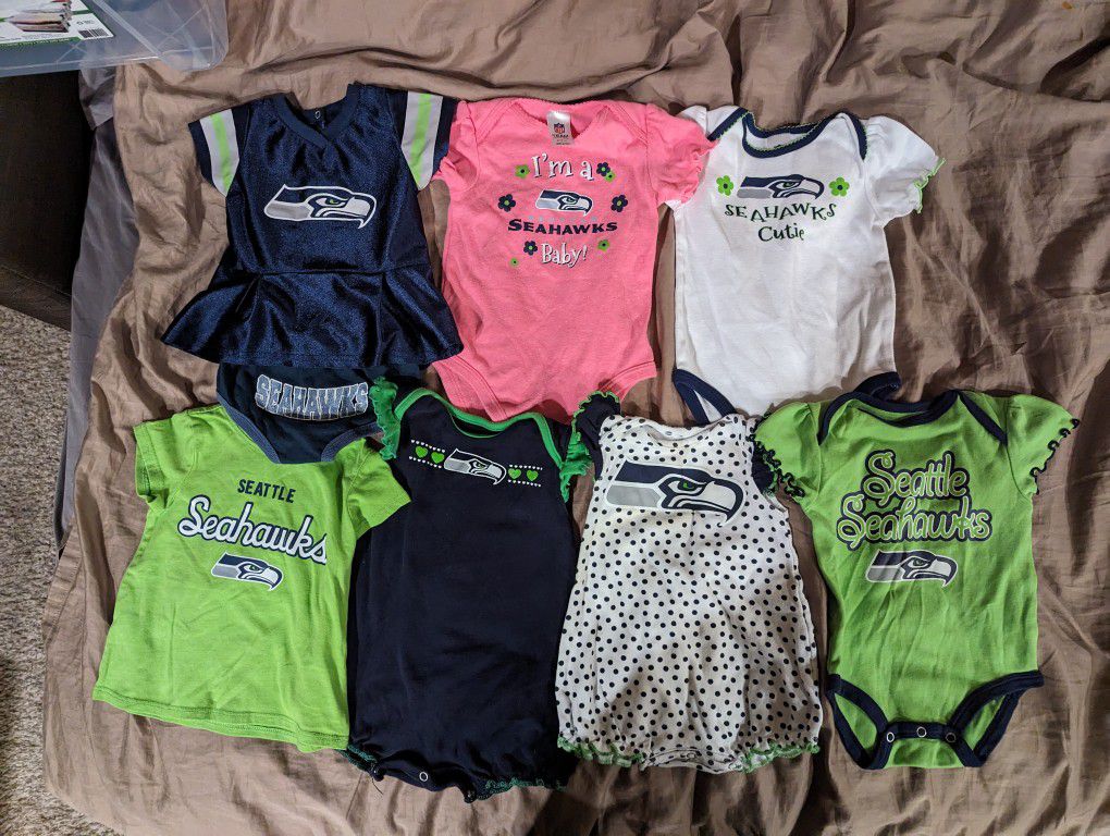 Baby Girl Seahawks Clothing Apparel